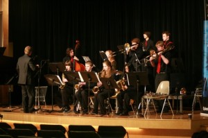 Jazz one performs at the Lionel Hampton Jazz Festival.