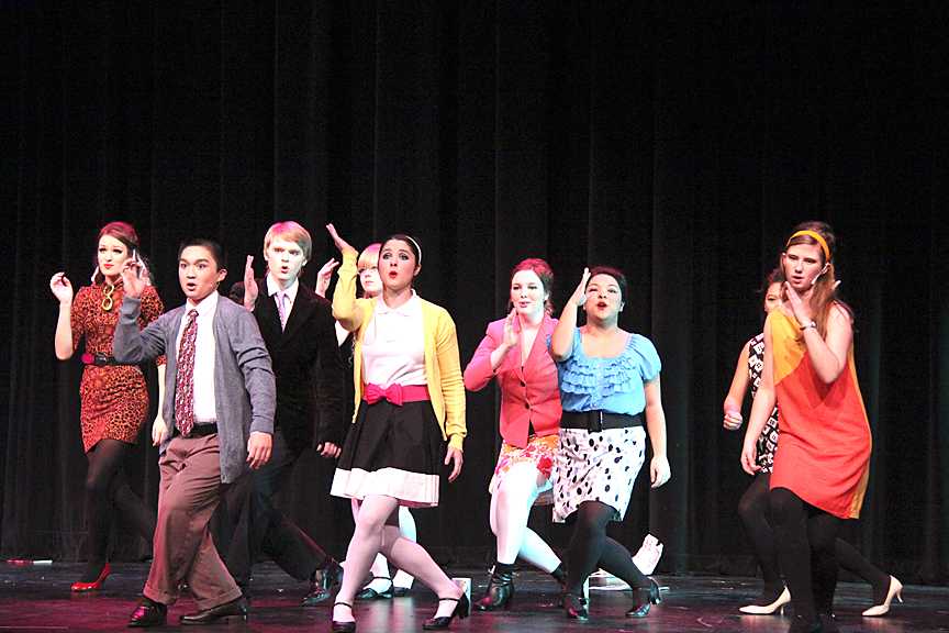 Many students are involved in Mountlake Terrace High Schools award winning Drama Department. The January performances of the musical Sympathy Jones were exceptional and well attended.