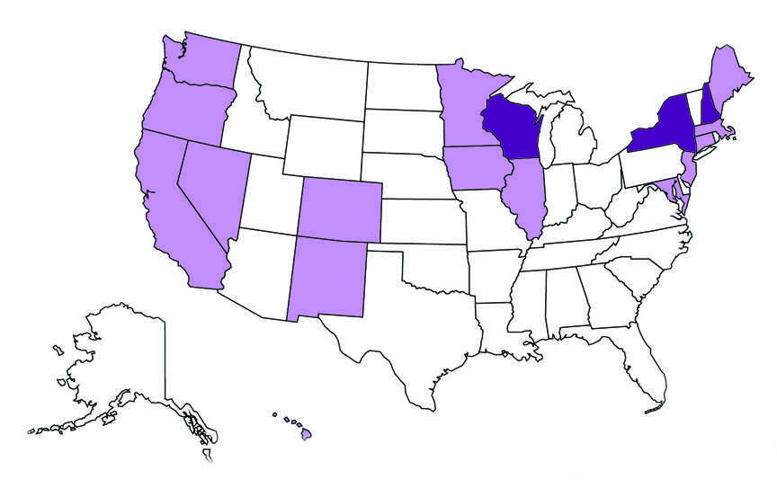States+shaded+in+light+purple+have+non-discrimination+laws+covering+sexual+orientation+and+gender+identity%2C+and+prohibit+discrimination+in+employment%2C+housing+and+public+accommodations.+States+shaded+in+dark+purple+have+employment+non-discrimination+laws+which+cover+sexual+orientation+but+not+gender+identity.+