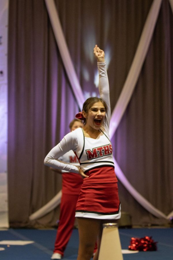 Photo Gallery: Cheerleading team performs at the Wintercheer Classic