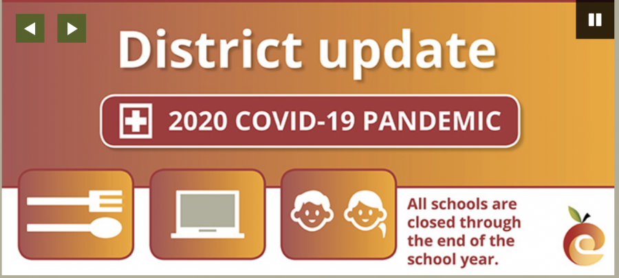 ESD TO CLOSE SCHOOLS THROUGH END OF JUNE DUE TO COVID-19