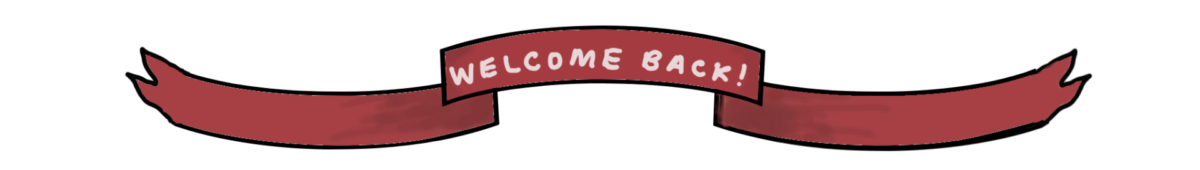 “Welcome back” banner - August 28, 2023 22.48